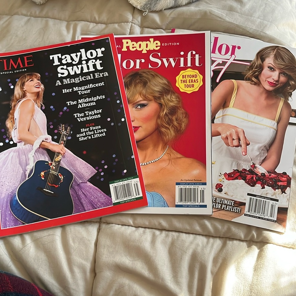 3 new taylor swift magazines